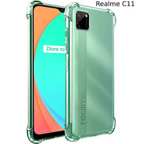 YOFO Transparent Realme C11 Back Case Cover Anti Drop Protection