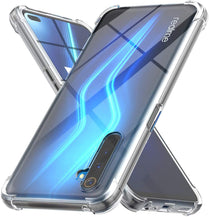 YOFO Shockproof Transparent Back Cover for REALME 6 Pro - All Sides Protection Case