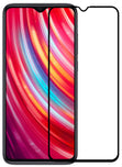 YOFO HD D+ Edge to Edge Full Screen Coverage Tempered Glass for Mi Redmi Note 8 Pro - Full Glue Gorilla Glass (Black)