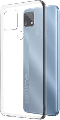 YOFO Back Cover for Realme C25 (Flexible|Silicone|Transparent