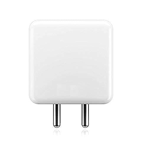 Vivo Compatible Flash Super Vooc 65W Charger Adapter With Type "C" Data Cable - White