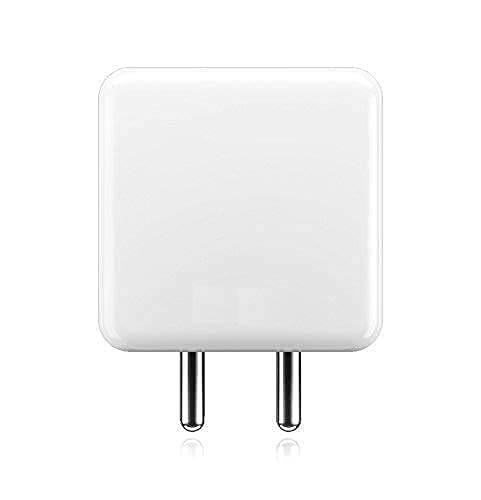 Vivo Compatible Flash Super Vooc 65W Charger Adapter With Type "C" Data Cable - White