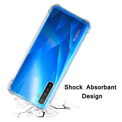 YOFO Shockproof Transparent Back Cover for REALME 6 - All Sides Protection Case