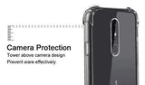 YOFO Transparent All Sides Protection Back Cover for Nokia 3.2 (Transparent)