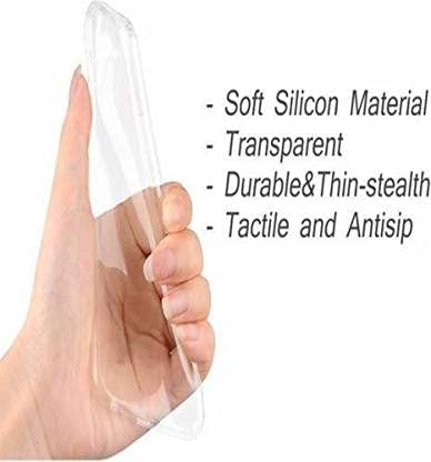 YOFO Back Cover for Samsung J6 (Flexible|Silicone|Transparent)
