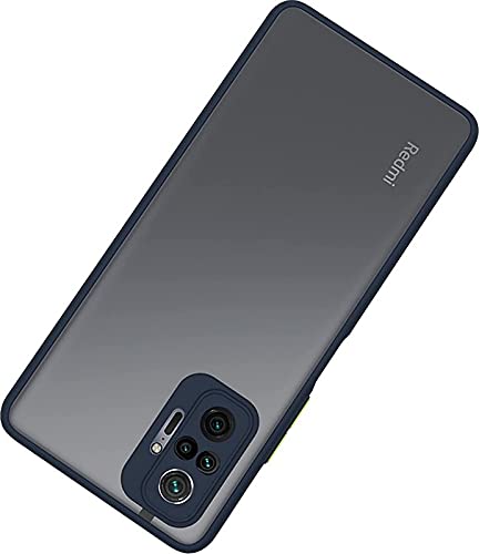 YOFO Matte Finish Smoke Back Cover With Camera Lens Protection for Mi Redmi Note 10 Pro / Note 10 Pro Max