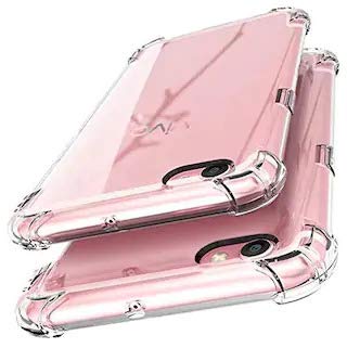 YOFO Rubber Back Cover Case for Vivo V5 / V5s / Y66 / Y67 / Y69 (Transparent) with Bumper Corner