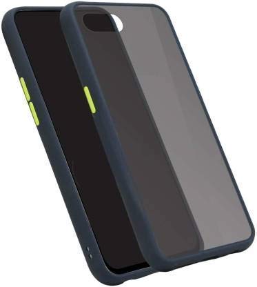 YOFO Matte Finish Smoke Back Cover with Full Camera Lens Protection for Realme C2
