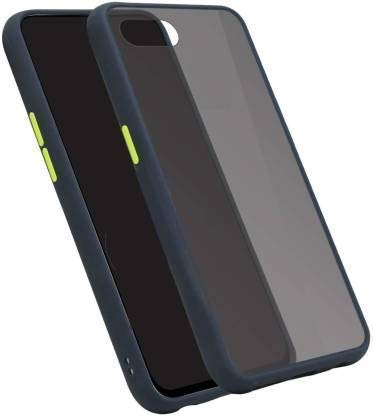 YOFO Matte Finish Smoke Back Cover with Full Camera Lens Protection for Oppo A3s