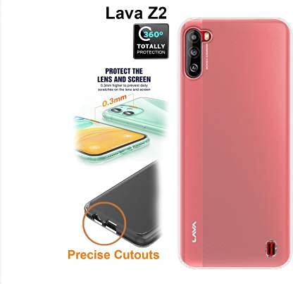 YOFO Back Cover for Lava Z4 / Z6 (Flexible|Silicone|Transparent)
