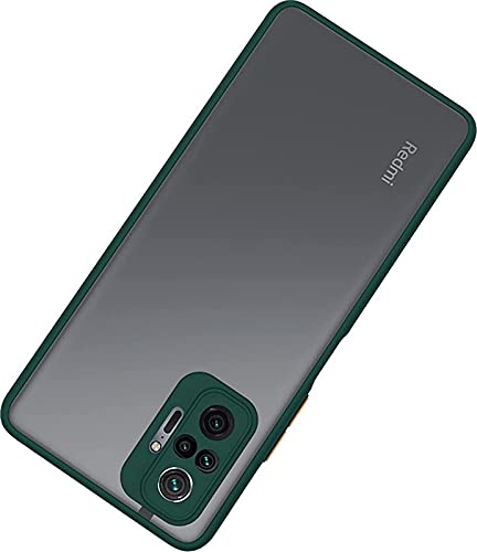 YOFO Matte Finish Smoke Back Cover With Camera Lens Protection for Mi Redmi Note 10 Pro / Note 10 Pro Max