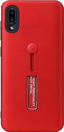 YOFO Fashion Case Full Protection Back Cover for Samsung M10 (RED)