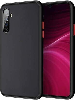 YOFO Matte Finish Smoke Back Cover for Oppo F15 -BLACK
