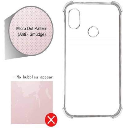 YOFO Silicon Shockproof Soft Transparent Back Cover for Motorola Moto One Power - (Transparent)