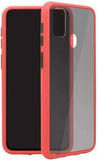YOFO Matte Finish Smoke Back Cover for Samsung M30s -RED