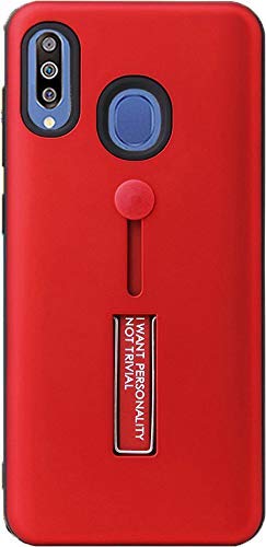 YOFO Fashion Case Full Protection Back Cover for Samsung M30(RED)