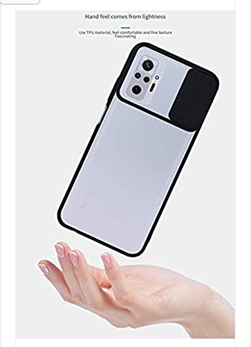 YOFO Camera Shutter Back Cover For Redmi Note 10 Pro/ Note 10 Pro Max, Smart Case With Free OTG Adapter