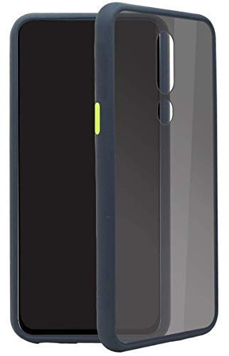 YOFO Matte Finish Smoke Back Cover with Full Camera Lens Protection for Oppo F11
