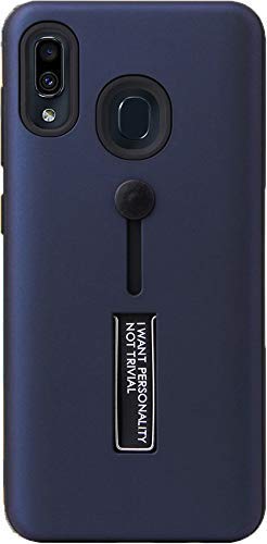 YOFO Fashion Case Full Protection Back Cover for Samsung M20 (BLUE)