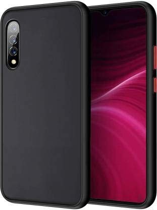 YOFO Matte Finish Smoke Back Cover with Full Camera Lens Protection for Mi A3