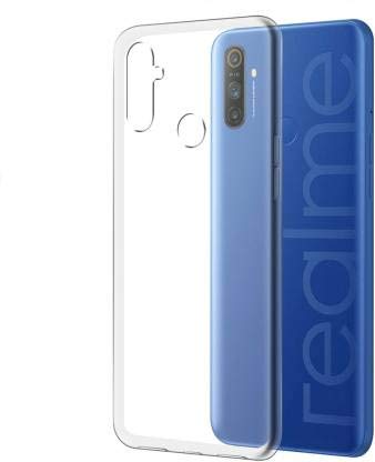 YOFO Transparent Protective Soft Flexible Back Cover For Narzo10A (Transparent)