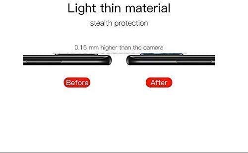 YOFO Anti Scratch Camera Lens Screen Protector 9H Camera Nano Glass for MI Redmi Note 9 Pro / Note 9 Pro Max / POCO M2 Pro (Transparent)