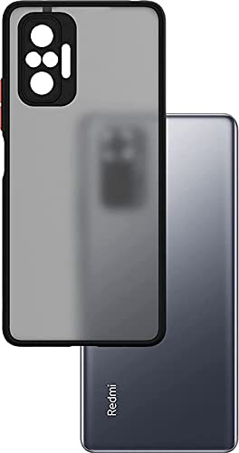 YOFO Matte Finish Smoke Back Cover With Camera Lens Protection for Mi Redmi Note 10 Pro / Note 10 Pro Max