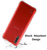 YOFO Shockproof HD Transparent Back Cover for Samsung M01 (Transparent)