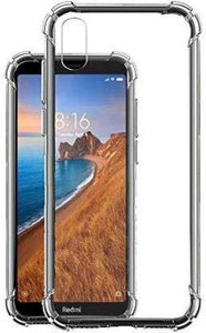 YOFO Rubber Shockproof Soft Transparent Back Cover for MI Redmi 7A - All Sides Protection Case