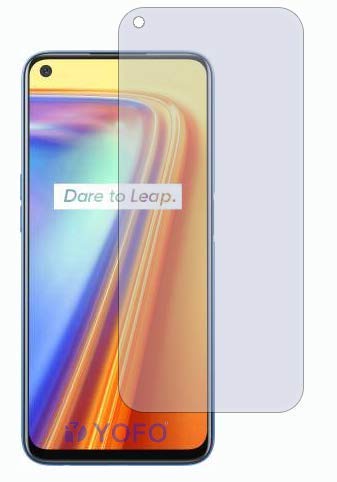 YOFO Combo for Realme 7 Pro Transparent Back Cover + Matte Screen Guard with Free OTG Adapter
