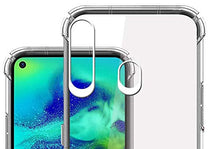 YOFO Shockproof Soft Transparent Back Cover for Samsung M40 - (Transparent) Full Protection Case