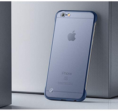 YOFO TPU Frameless case for iPhone-6 (BLUE)