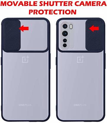 YOFO Camera Shutter Back Cover For OnePlus Nord CE With Free Mobile Stand