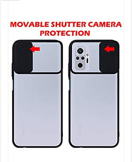YOFO Camera Shutter Back Cover For Redmi Note 10 Pro/ Note 10 Pro Max, Smart Case With Free OTG Adapter