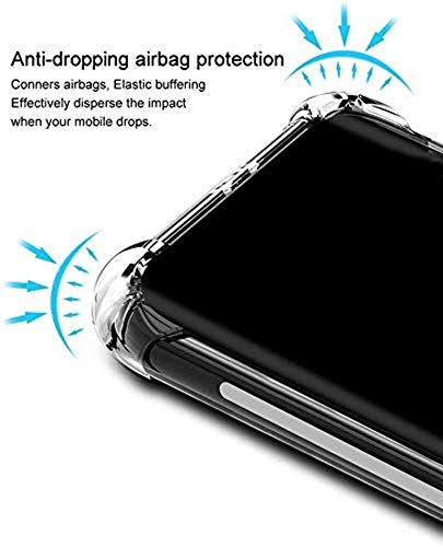 Yofo Shock Proof Ultra Thin Transparent Back Cover for MI Redmi 6A