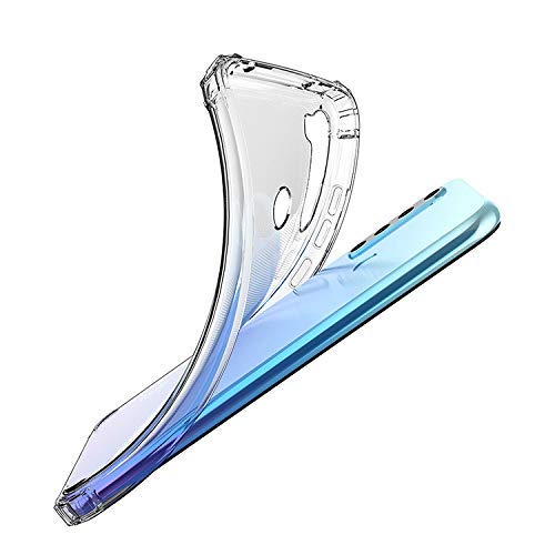 YOFO Rubber Full Protection Back Cover for MI Redmi Note 8 (Transparent) Shockproof
