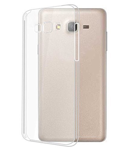 YOFO Soft Clear Back Cover for Samsung On7 / On7 Pro Back Cover (Transparent)