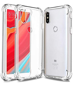 YOFO Rubber Back Cover for Redmi Y2 - Transparent