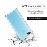 YOFO Combo for Realme 2 PRO Transparent Back Cover + Matte Screen Guard with Free OTG Adapter