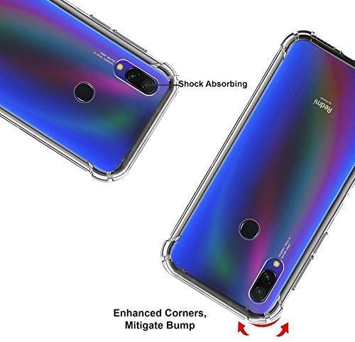 YOFO TPU Full Protection Back Cover for MI REDMI Y3 / REDMI 7 (Transparent)