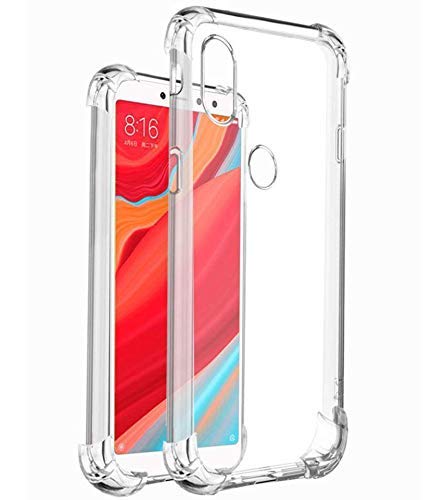 YOFO Rubber Back Cover for Redmi Y2 Transparent - Main Image