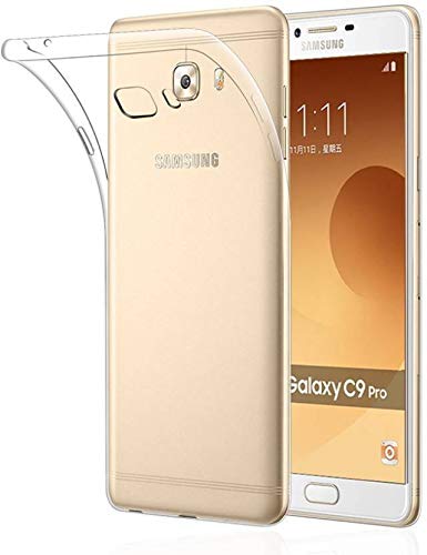 YOFO Silicone Back Cover for Samsung Galaxy J7 Max(Transparent)