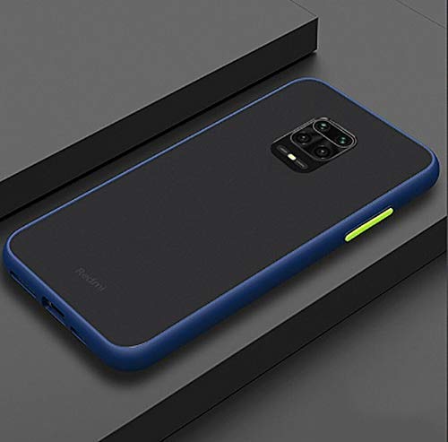 YOFO Matte Finish Smoke Back Cover with Full Camera Lens Protection for Mi Redmi Note 9Pro / Note 9Pro Max / Poco M2 Pro