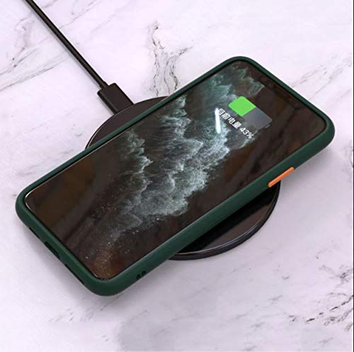 YOFO Matte Finish Smoke Back Cover for Mi Redmi Note 9 Pro-Green