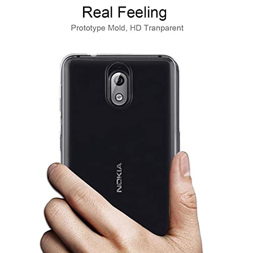 YOFO Back Cover for Nokia 3.1 (Flexible|Silicone|Transparent)
