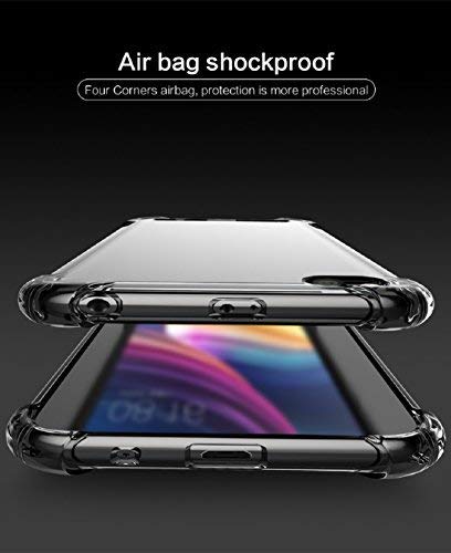 YOFO Shockproof Back Cover for Mi Redmi 5A ((Transparent