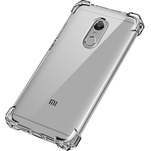 YOFO Combo for Mi Redmi Note Transparent Back Cover Matte