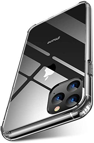 YOFO Professional Full Protection Back Cover for Apple iPhone 11 Pro MAX (Transparent) 6.5 Inch