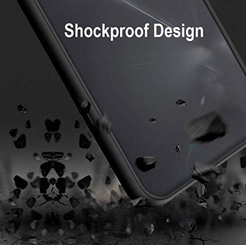YOFO Matte Finish Smoke Back Cover with Full Camera Lens Protection for OnePlus 7T