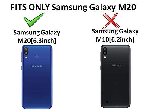 YOFO Back Cover for SAMSUNG M20 - Transparent